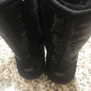 Sequin Black UGG boots - Fashion at its best